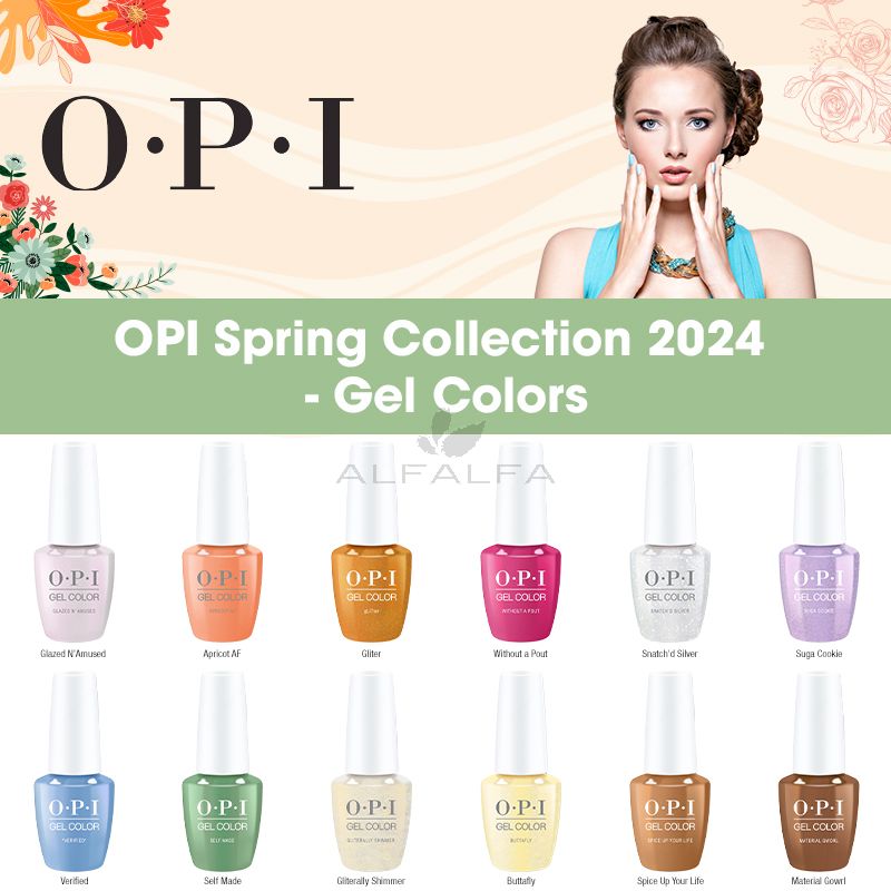OPI Spring Collection 2024 Gel Colors