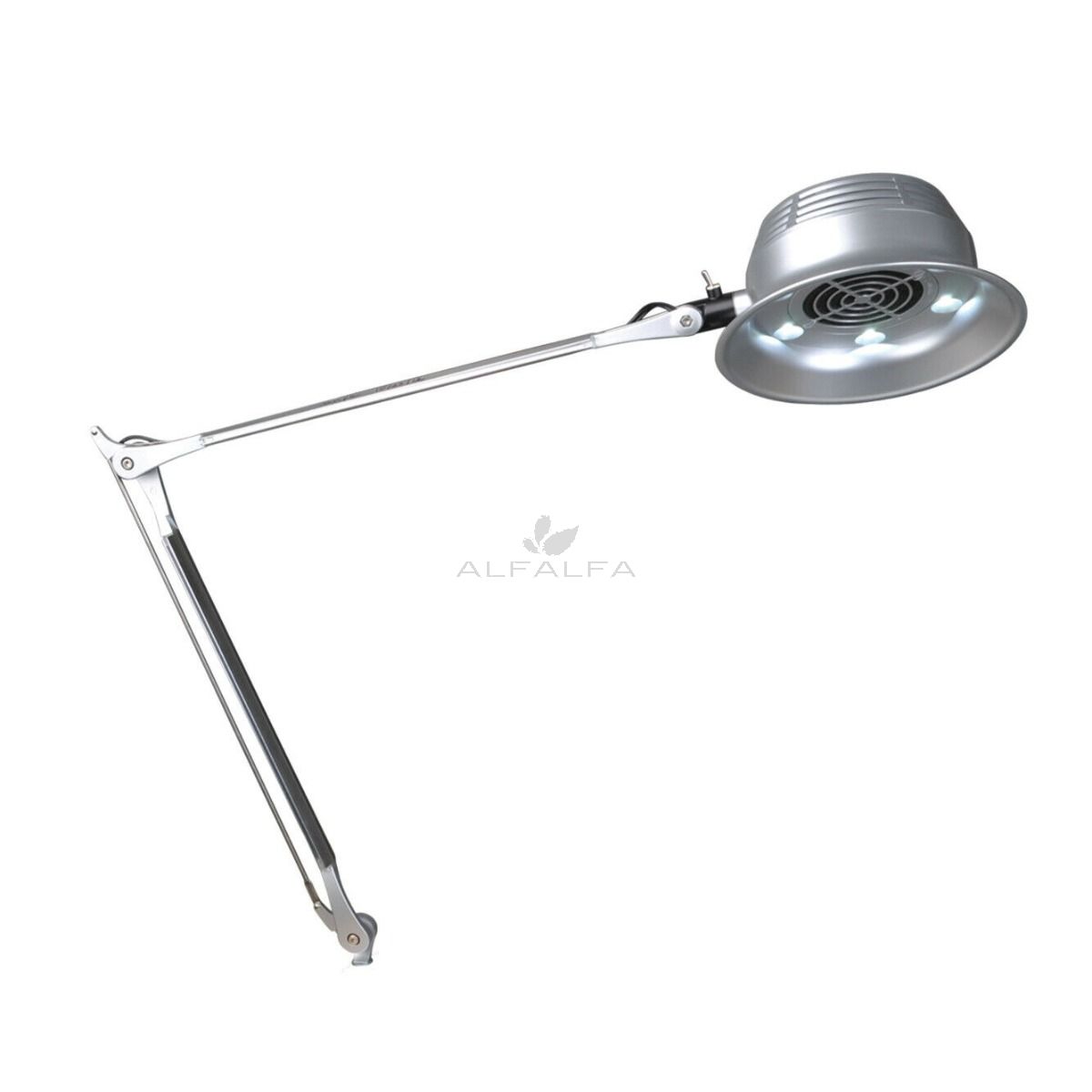 Manicure Nail Table Lamp (Silver) Adjustable LED Light