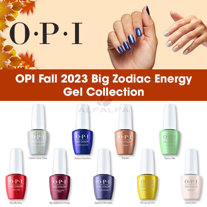 OPI Fall 2023 Big Zodiac Energy Gel Collection