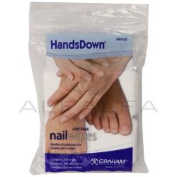 Hands Down Cotton Nail Wipe 200 ct
