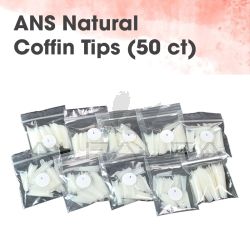 ANS Natural Coffin Tips (50 ct)