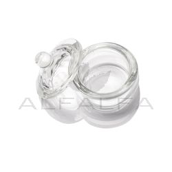 Crystal Jar (G)- Round Shape (Size 4-5cm)