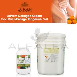 LaPalm Collagen Cream Foot Mask-Orange Tangerine Zest