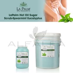 LaPalm Hot Oil Sugar Scrub-Spearmint Eucalyptus