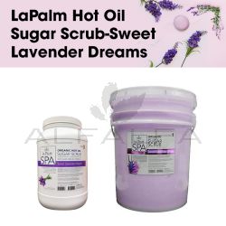 LaPalm Hot Oil Sugar Scrub-Sweet Lavender Dreams