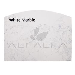 Beniko White Marble (28" x 161/2")