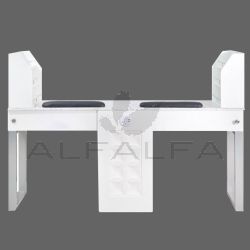 Regis Nail Table Marble Top Double