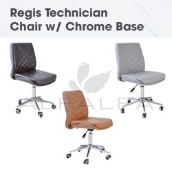 Regis Technician Chair w/ Chrome Base