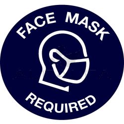 Adhesive Sign - Face Mask - 01