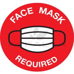 Adhesive Sign - Face Mask - 03