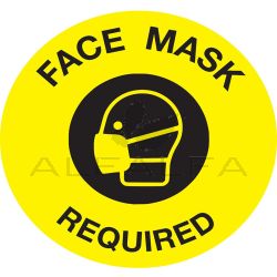 Adhesive Sign - Face Mask - 05