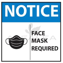 Adhesive Sign - Face Mask - 06