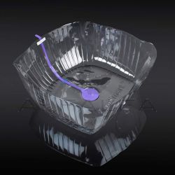 Glass Round Disposable Liner - 100pcs/bx