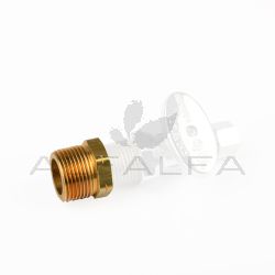 1/2 - 3/4 spa valve brass connector