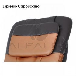 CZ-135-Head Pillow, Duo Cappuccino/Espresso (ANS logo)