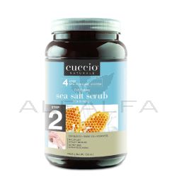 Cuccio Step 2 Exfoliating Sea Salt Scrub Milk & Honey 156 oz