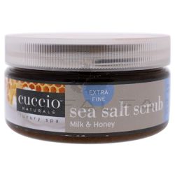 Cuccio Sea Salt Scrub Milk & Honey 8 oz