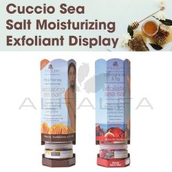 Cuccio Sea Salt Moisturizing Exfoliant Display