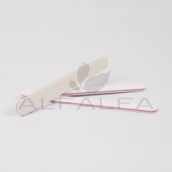 QT White/Pink File 80/80 - Washable 50 ct