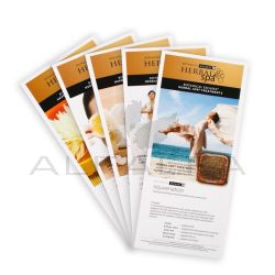 Herbal Spa Rejuvenate Menu Card 5 pcs set