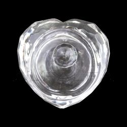 Crystal Jar - Heart Shape (Size 3 x 3)