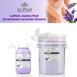 LaPalm Jojoba Pedi Scrub-Sweet Lavender Dreams