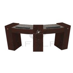 Classic Eclipse Double Nail Table