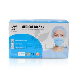Medical Masks - Blue - 50 ct