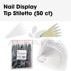 Nail Display Tip Stiletto (50 ct)