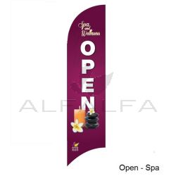 Flutter Flag Open Spa
