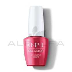 OPI Gel Polish #GCHPM08 - Red-y For the Holidays