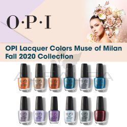 OPI Lacquer Colors Muse of Milan Fall 2020 Collection