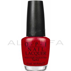OPI Lacquer #A70 - Red Hot Rio