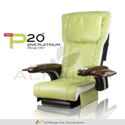 ANSP20 Massage Chair - Duo Tone Green and Ivory