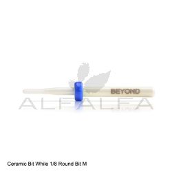 Beyond Ceramic Bit Round M 1/8 - Cuticle Cleaner