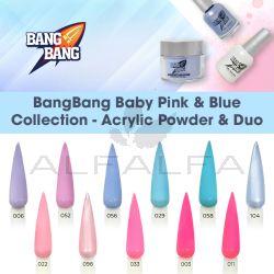 BangBang Baby Pink & Blue Collection - Acrylic Powder & Duo