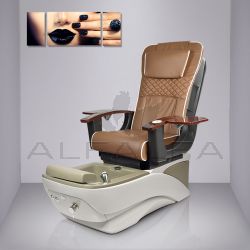 Pavia Silver Pedicure Spa w/ Installation and Jade Sink