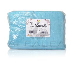 ANS Towel Thick Blue w/Nail & Spa logo 16