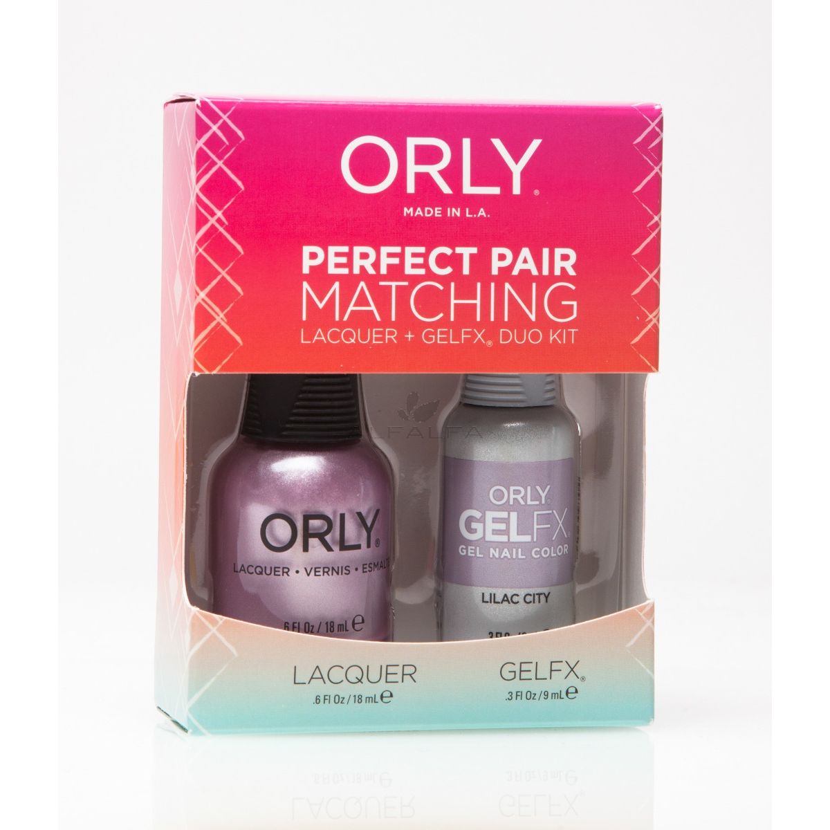 Orly Perfect Pair 31222 - Lilac City 0.6 oz/0.3 oz