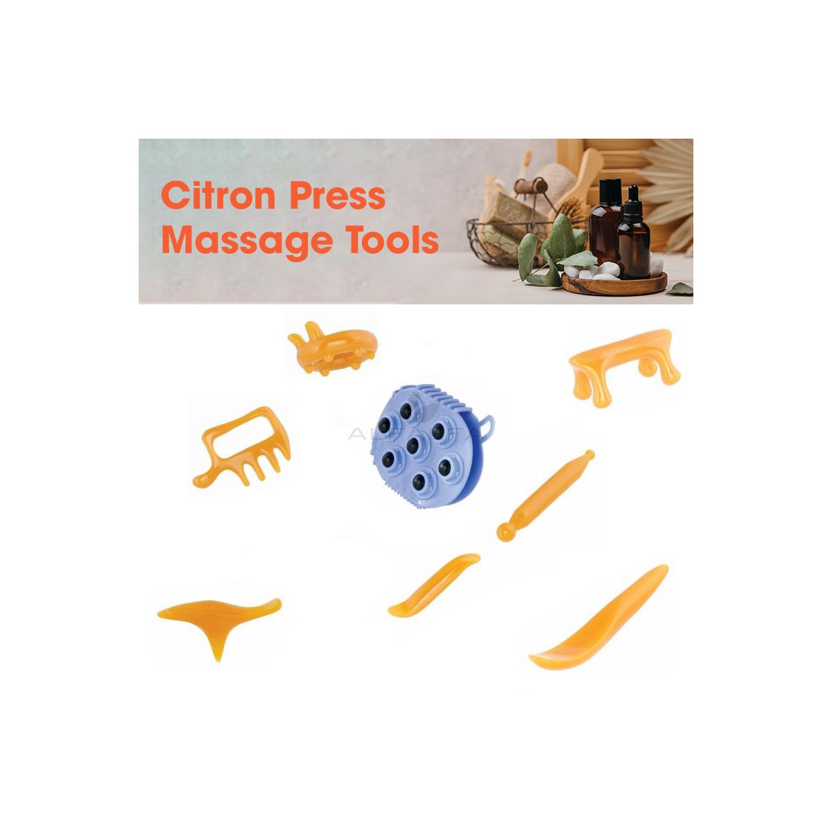 Citron Press Massage Tools (8pcs)