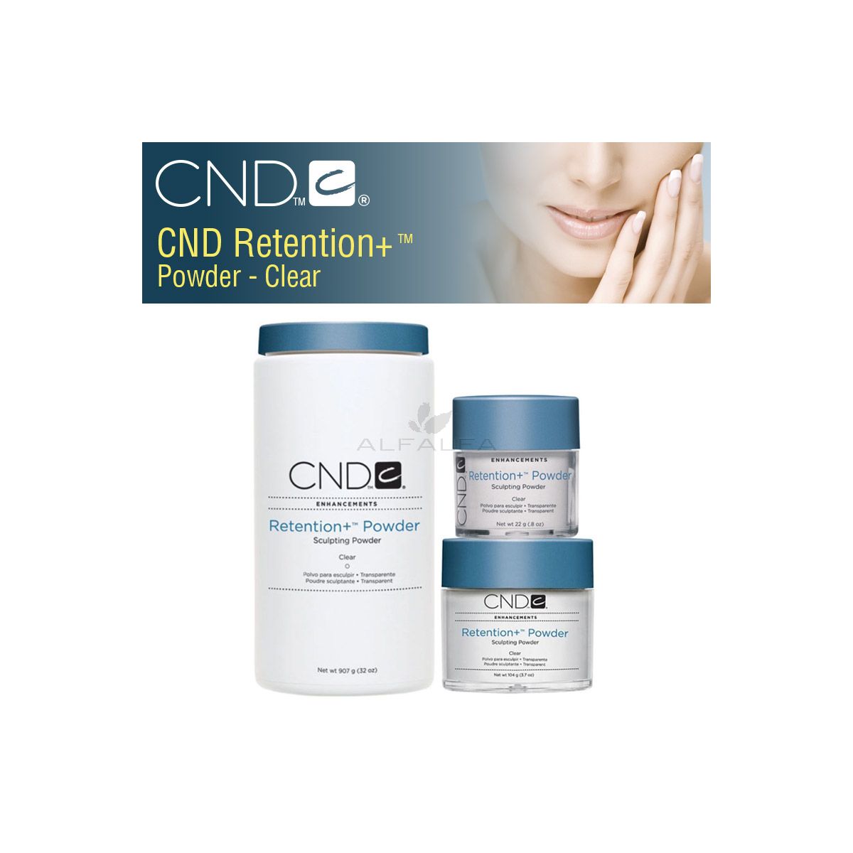 CND Retention+ Powder-Clear