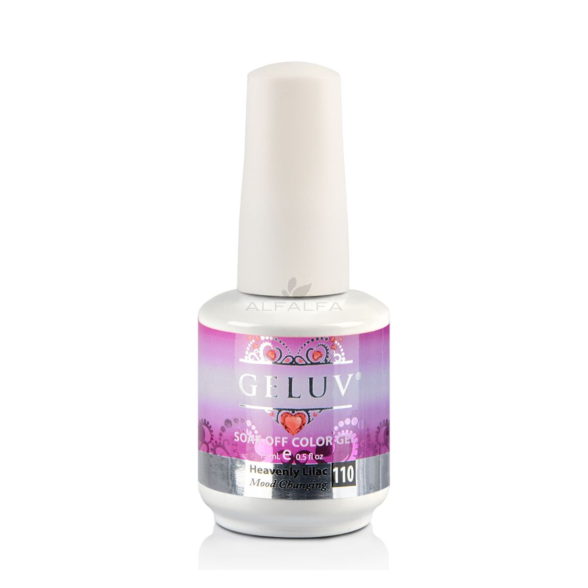 Geluv #110 Heavenly Lilac - Mood Changing 0.5 oz