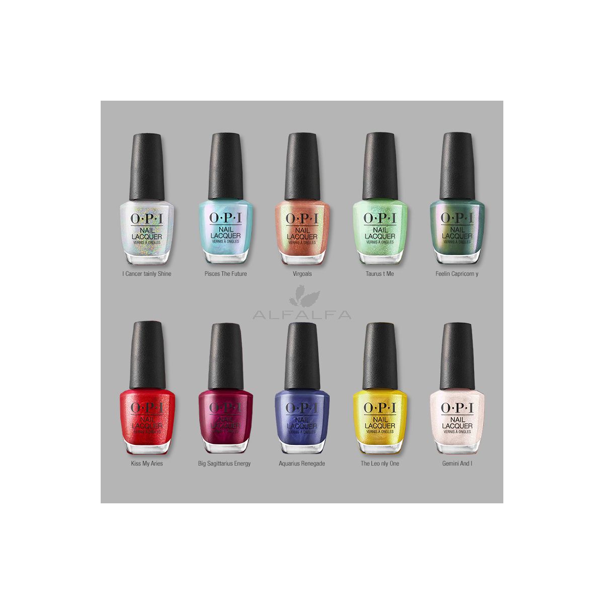 OPI Fall 2023 Big Zodiac Energy Lacquer Collection
