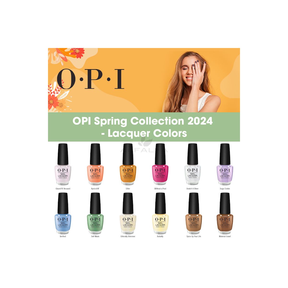 OPI Spring Collection 2024 - Lacquer Colors