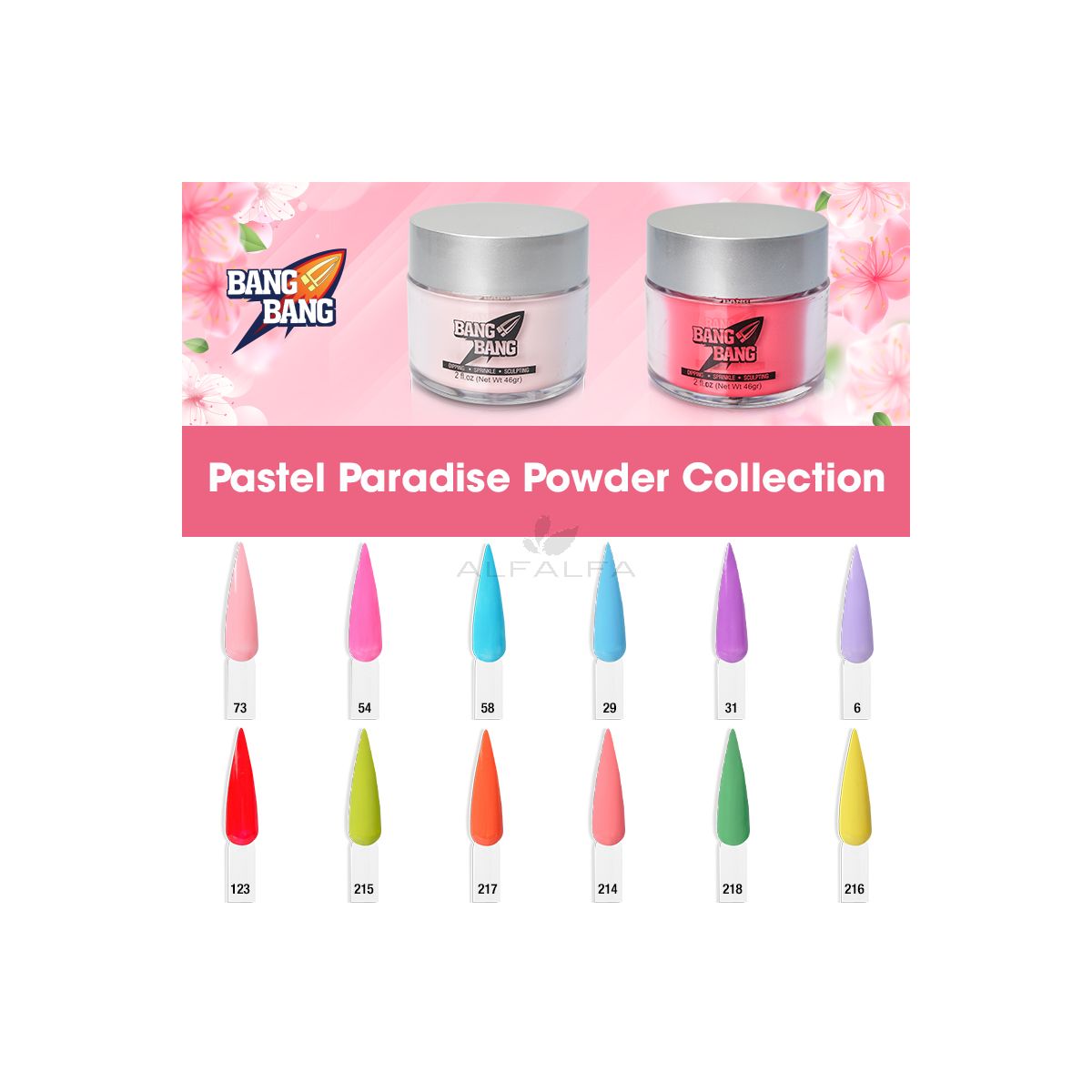 BangBang Pastel Paradise Powder Collection 