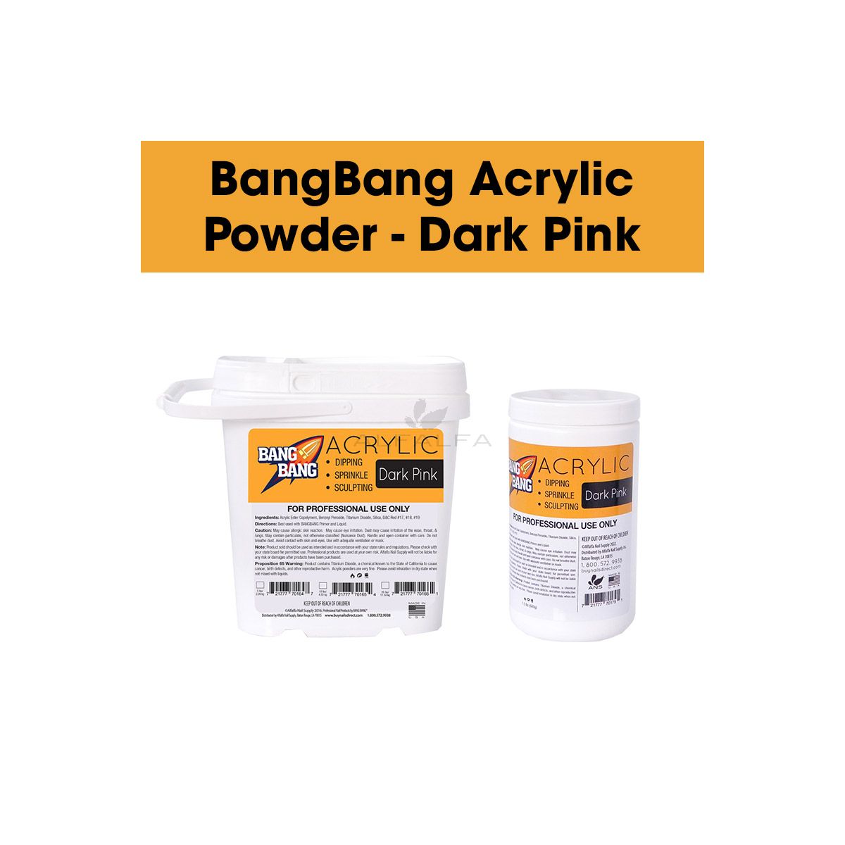 BangBang Acrylic Powder - Dark Pink