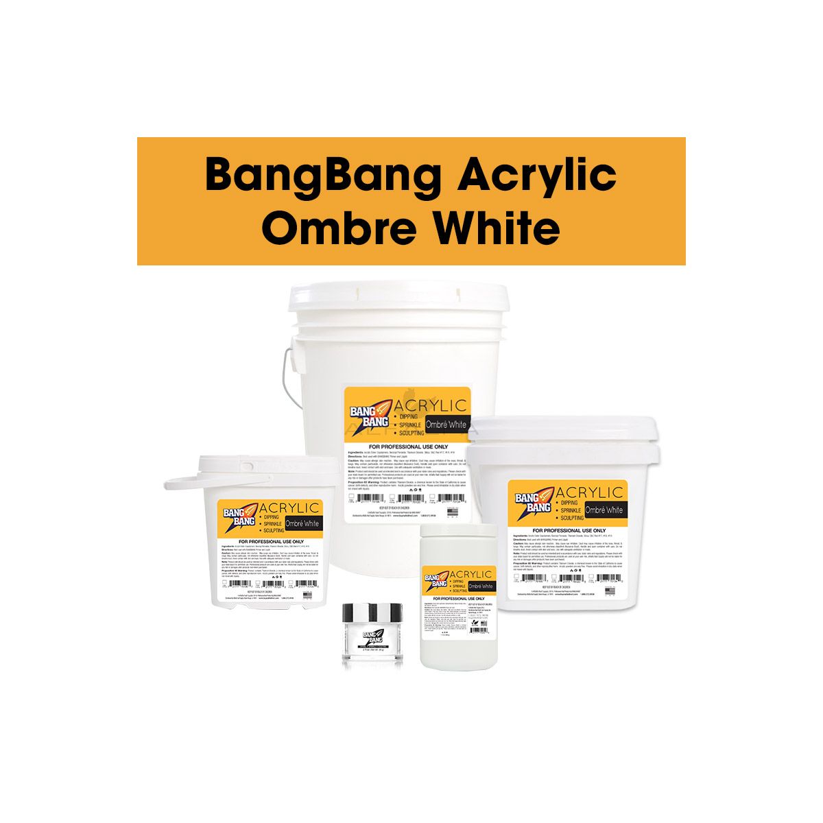 BangBang Acrylic Powder - Ombre White
