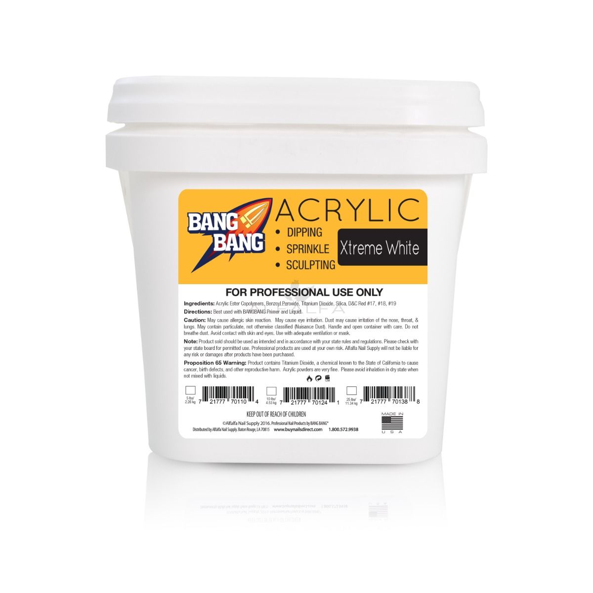 BangBang Acrylic Powder - Xtreme White