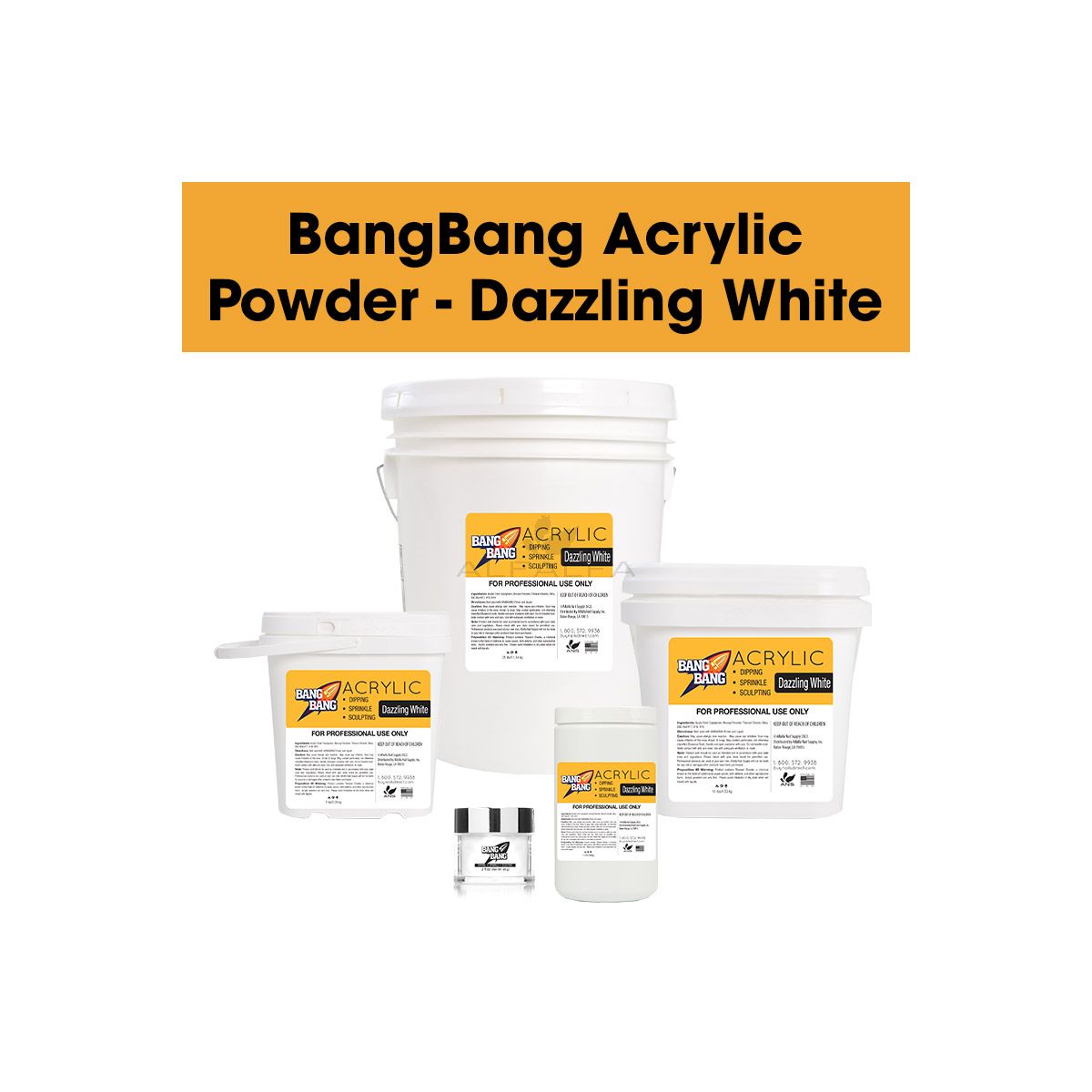 BangBang Acrylic Powder - Dazzling White