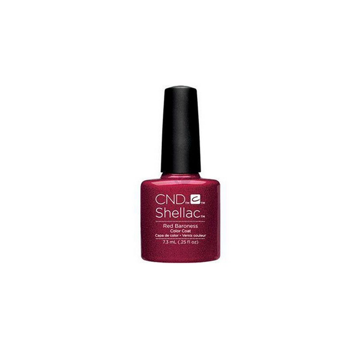 CND Shellac #139 Red Baroness .25 oz